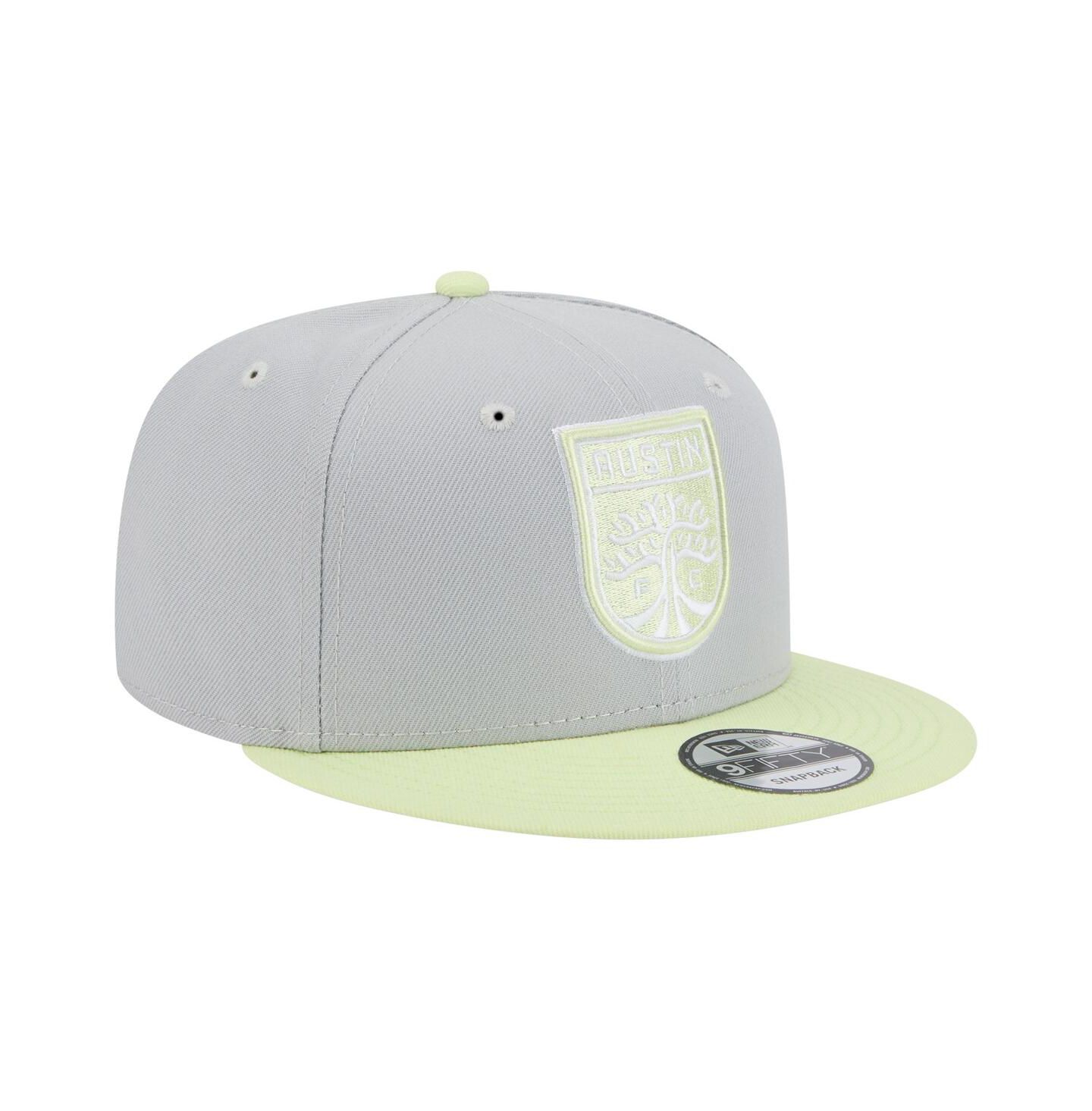 Мужские головные уборы New Era Gray Austin FC Color Pack Two-Tone 9FIFTY Snapback Hat — фото 3