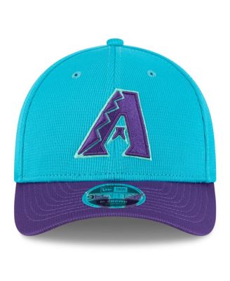 Men's Teal/Purple Arizona Diamondbacks 2025 City Connect Batting Practice M-Crown 9FORTY Adjustable Hat