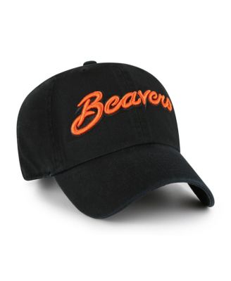 Men's Black Oregon State Beavers Clean Up Adjustable Hat