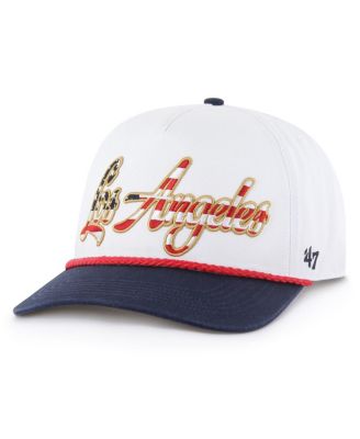 '47 Brand - Men's White Los Angeles Chargers Patriotic Overhand Hitch Adjustable Hat