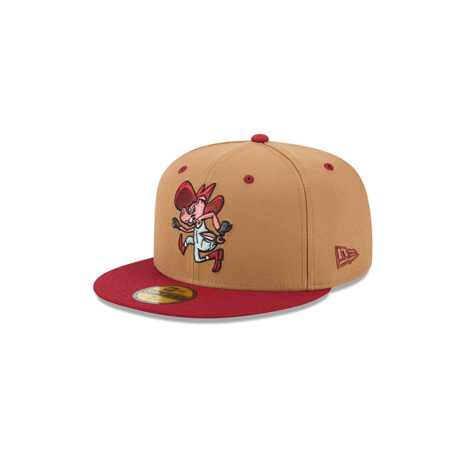 Men's Brown Rocket City Trash Pandas Theme Nights 59FIFTY Fitted Hat