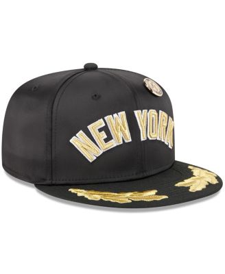 Men's Black New York Yankees 2025 59FIFTY Day Gold Leaf 59FIFTY Fitted Hat