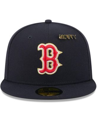 Men's Navy Boston Red Sox 2025 59FIFTY Day 59FIFTY Fitted with Pins Hat