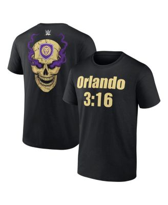 Fanatics - Men's Black WWE x Orlando City SC 3:16 T-Shirt