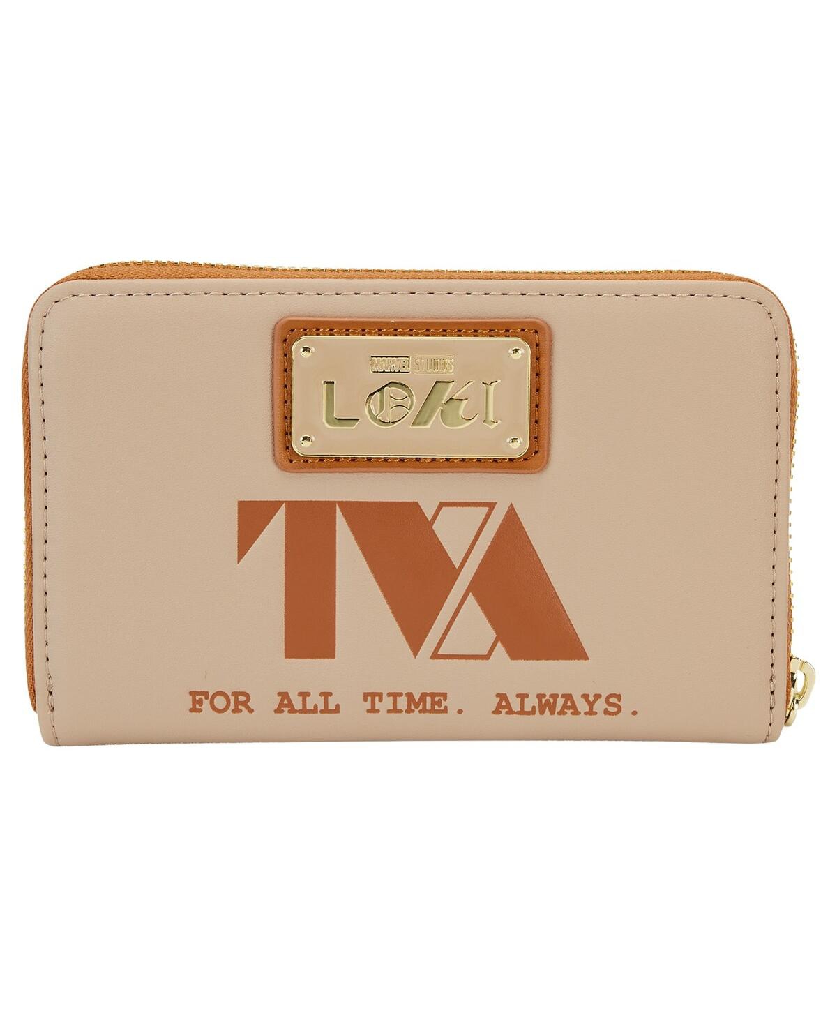 Loki Tva Multiverse Zip-Around Wallet - Brown