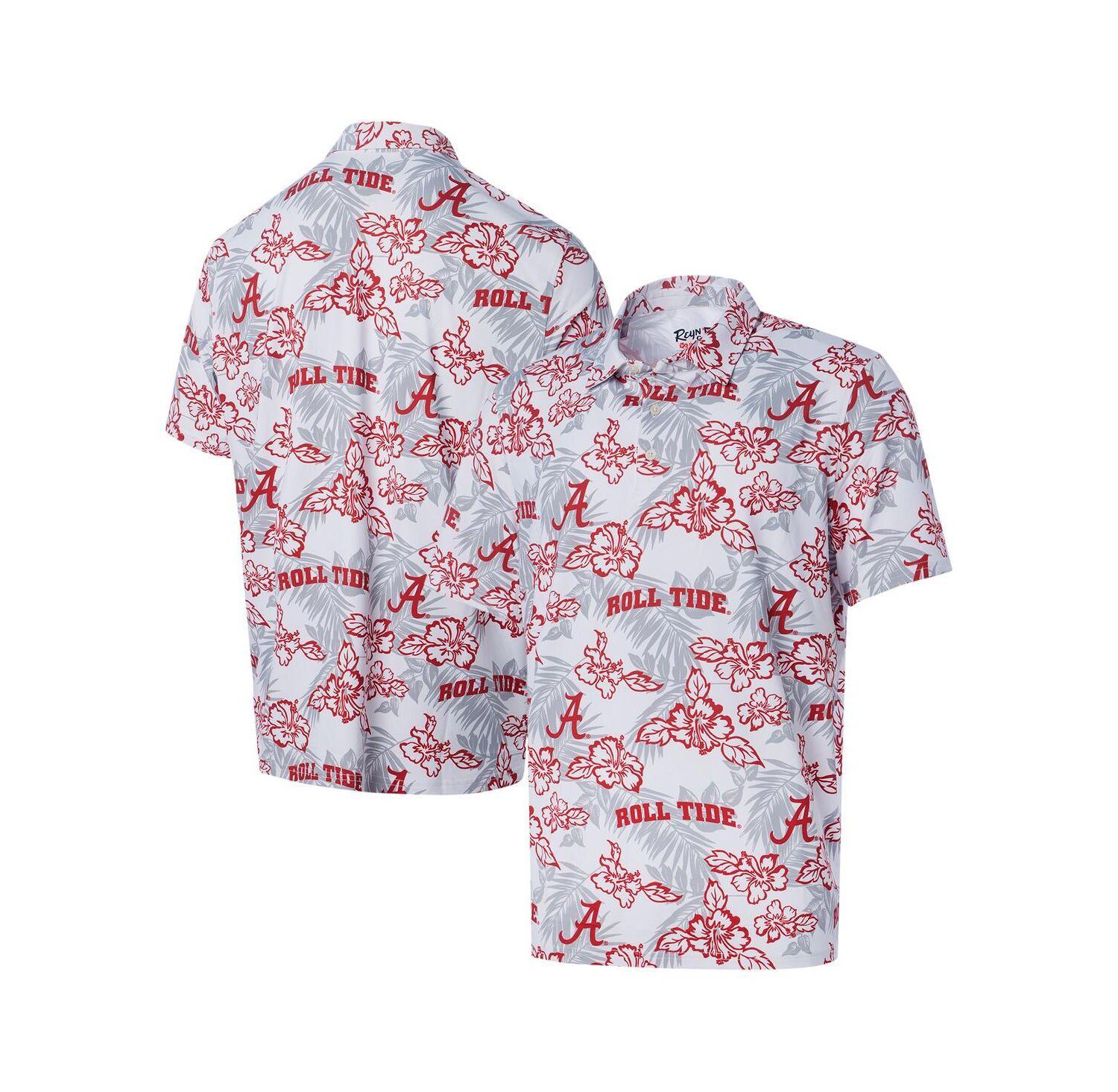 Men's White Alabama Crimson Tide Performance Polo Shirt