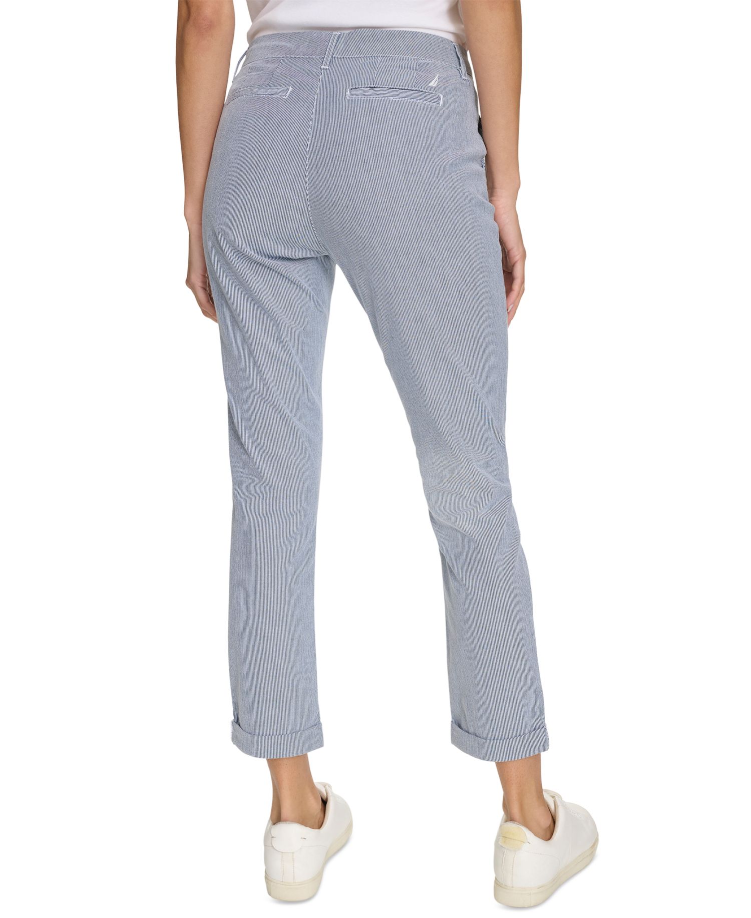 Women's Montauk Chino Mid-Rise Straight-Leg Pants