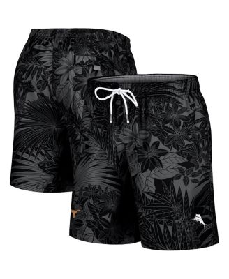 Tommy Bahama - Men's Black Texas Longhorns Santiago Palms Board Shorts