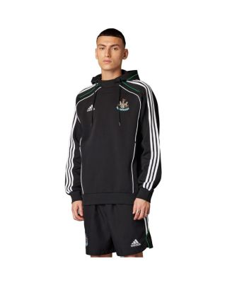 adidas - Men's&nbsp; Black Newcastle United Urban Purist Raglan Pullover Hoodie