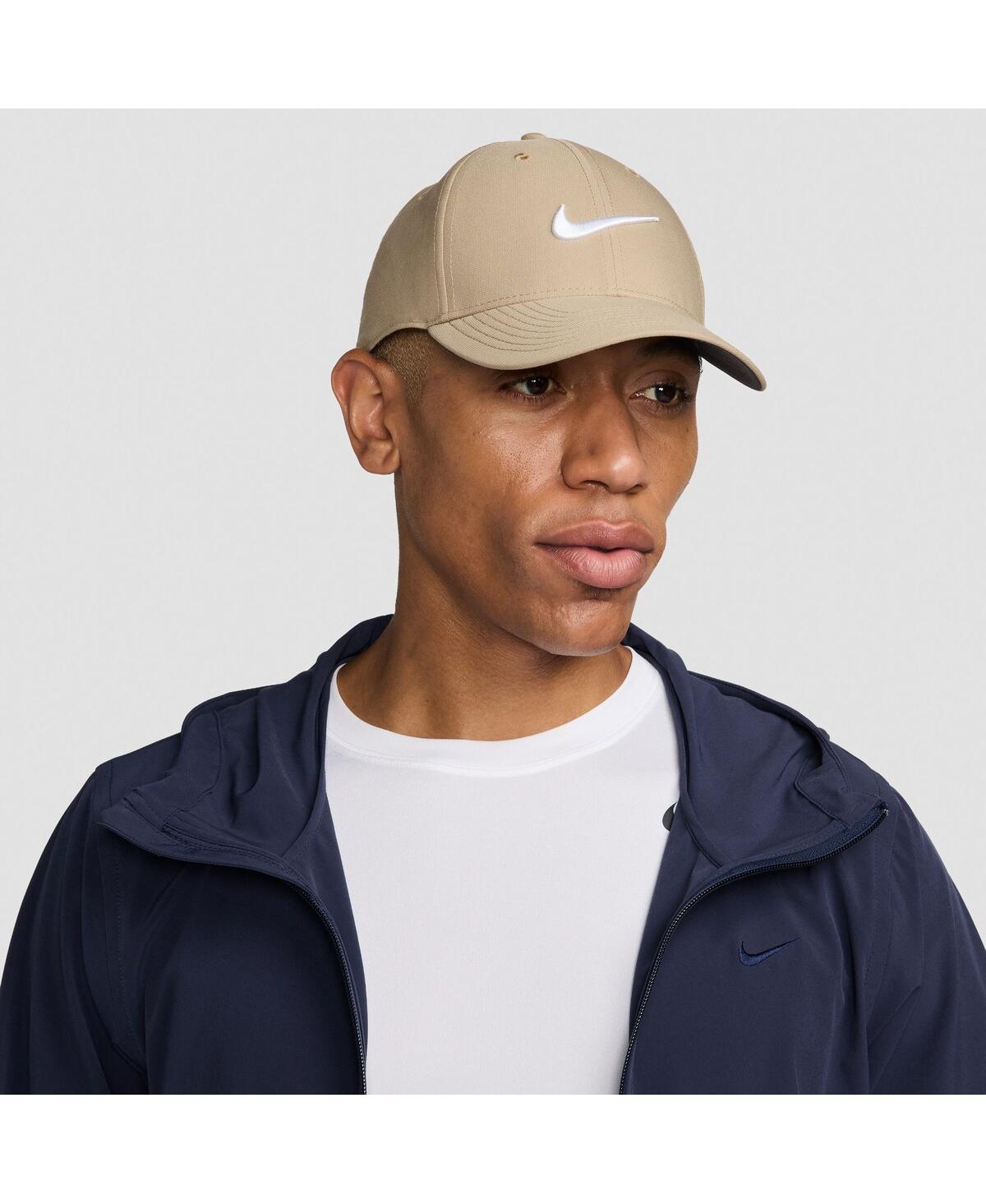 Men's and Women'sÂ Khaki Performance Club Adjustable Hat - Khaki