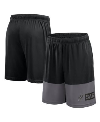 Logo Athletic - Men's Black San Antonio Spurs Best of the Best Shorts