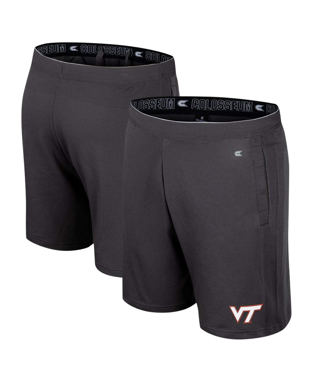 Men's Charcoal Virginia Tech Hokies Forget Shorts - Charcoal