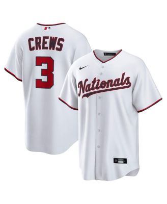 Nike - Men's Dylan Crews White Washington Nationals Home 2.0 Replica Jersey
