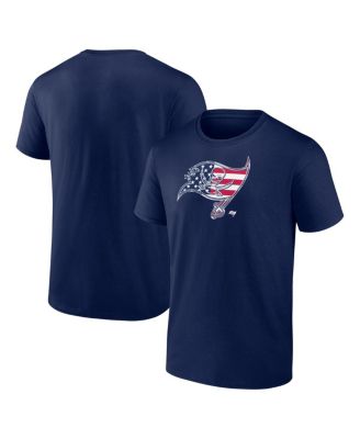 Logo Athletic - Men's Navy Tampa Bay Buccaneers Americana T-Shirt