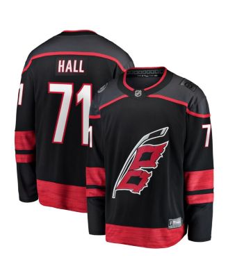 Fanatics - Men's Taylor Hall Black Carolina Hurricanes Home Breakaway Jersey