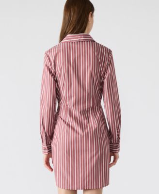 Women's Cotton Button-Front Shirtdress