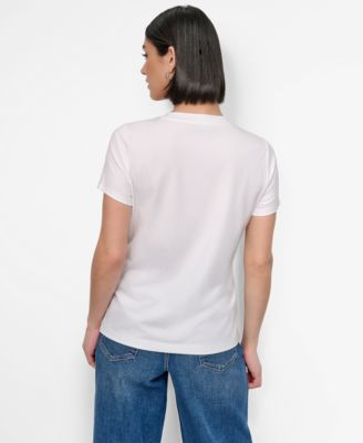 Women's Bow Bridge Conversational Crewneck Tee