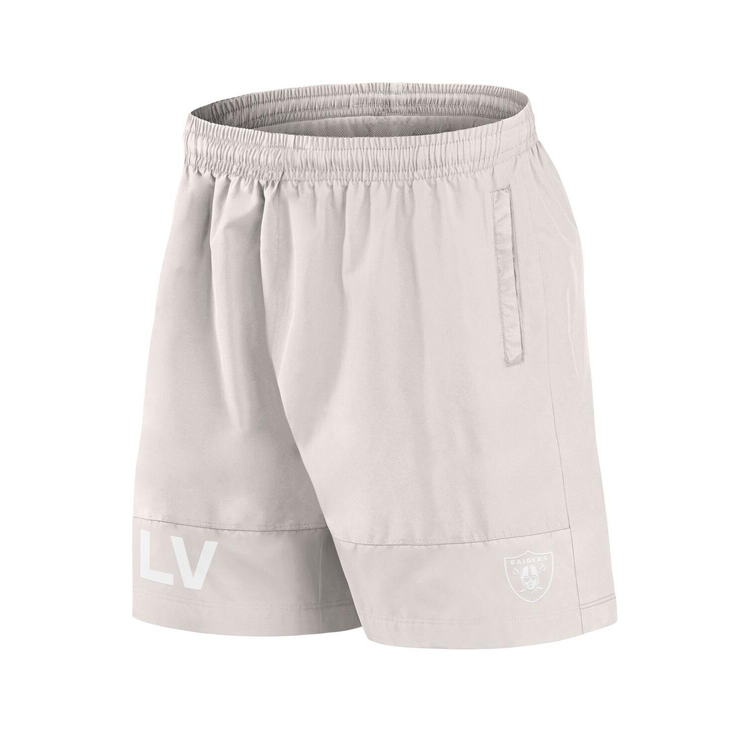 Men's Cream Las Vegas Raiders Elements Shorts