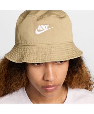 Men's and Women's&nbsp;Khaki Apex Futura Washed Bucket Hat