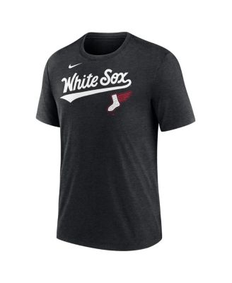 Men's Heather Black Chicago White Sox 2025 City Connect Tri-Blend T-Shirt
