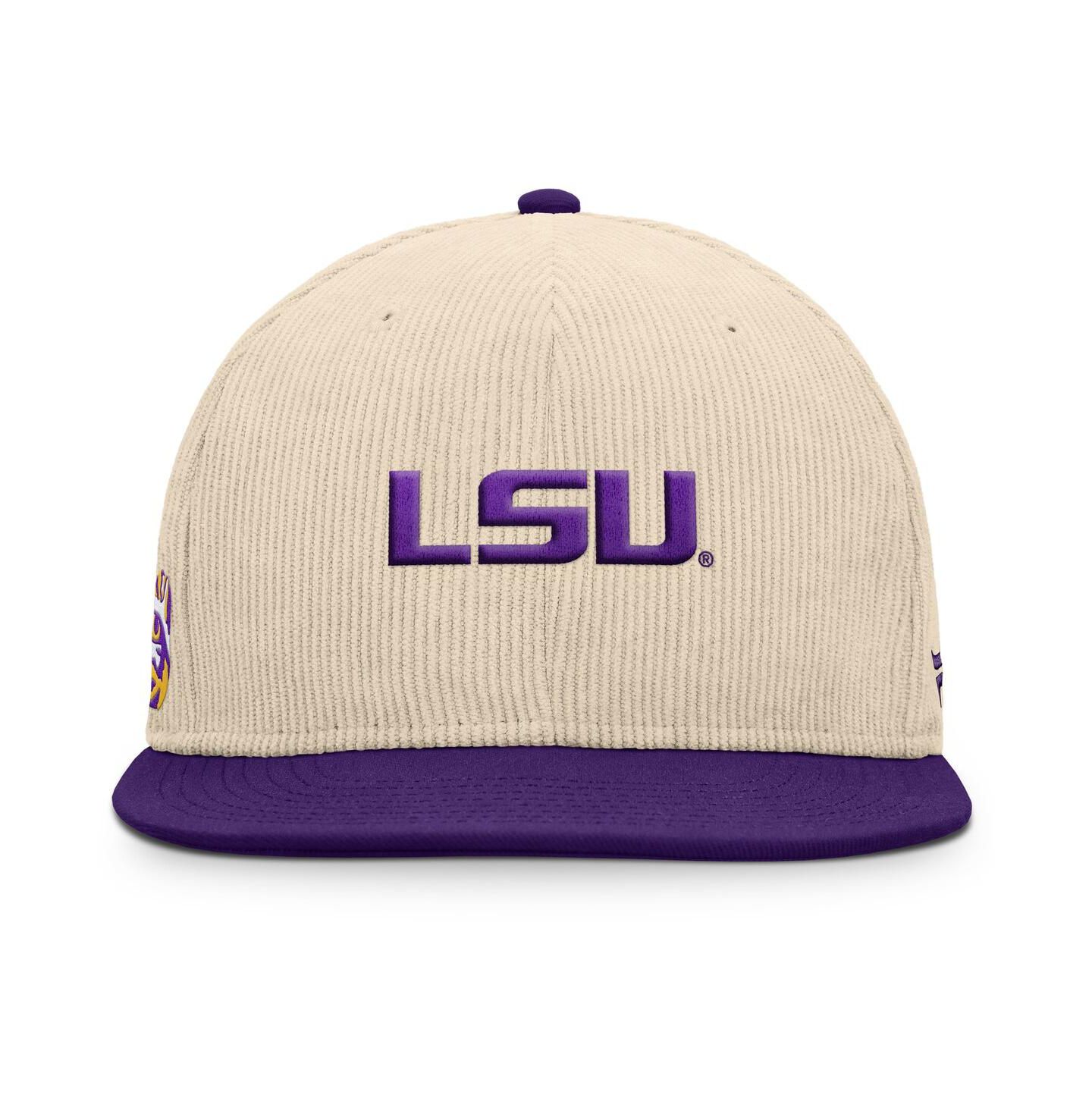Мужская кепка Fanatics Tan LSU Tigers Catcher Snapback Hat — фото 2
