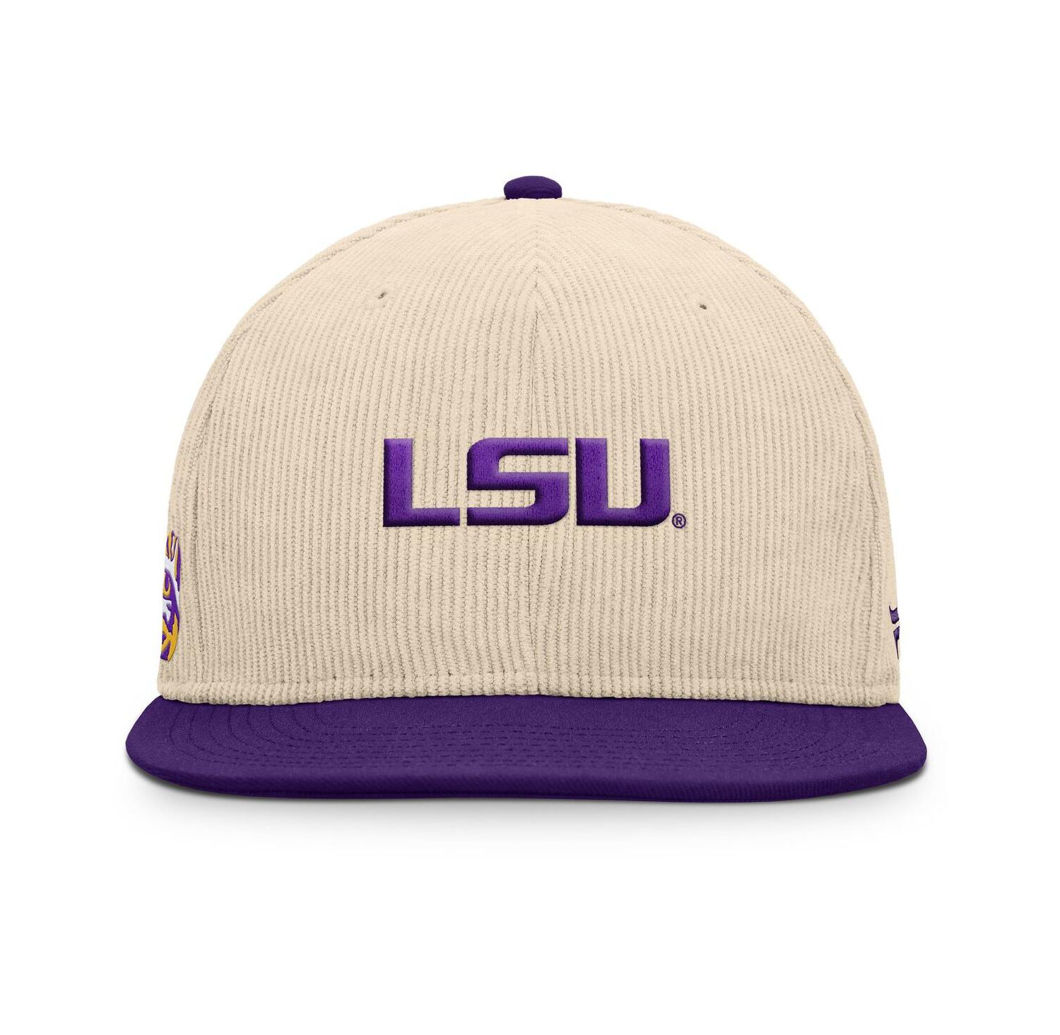 Men's Tan LSU Tigers Catcher Snapback Hat