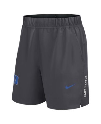 Men's Gray Duke Blue Devils Primetime Woven Victory Performance Shorts