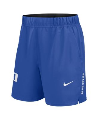 Men's Royal Duke Blue Devils Primetime Woven Victory Performance Shorts