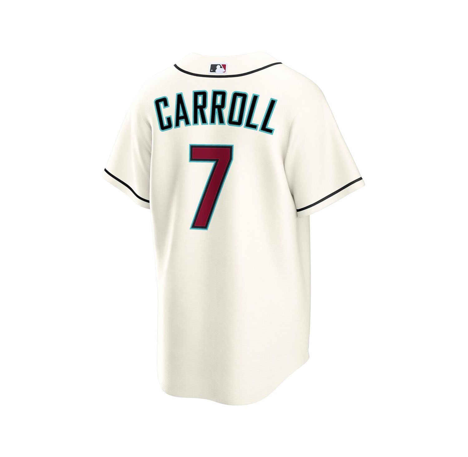 Men's Corbin Carroll Cream Arizona Diamondbacks Home Replica 2.0 Player Jersey
