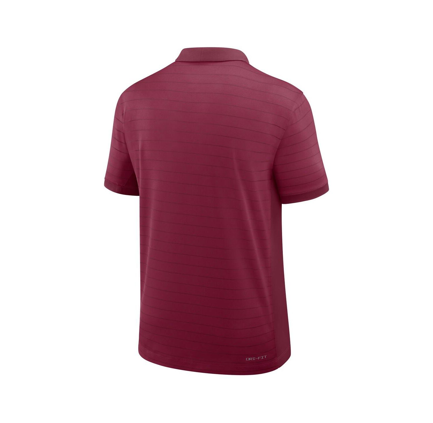 Men's Garnet Florida State Seminoles 2025 Early Season Coaches Sideline Victory Stripe Performance Polo Shirt