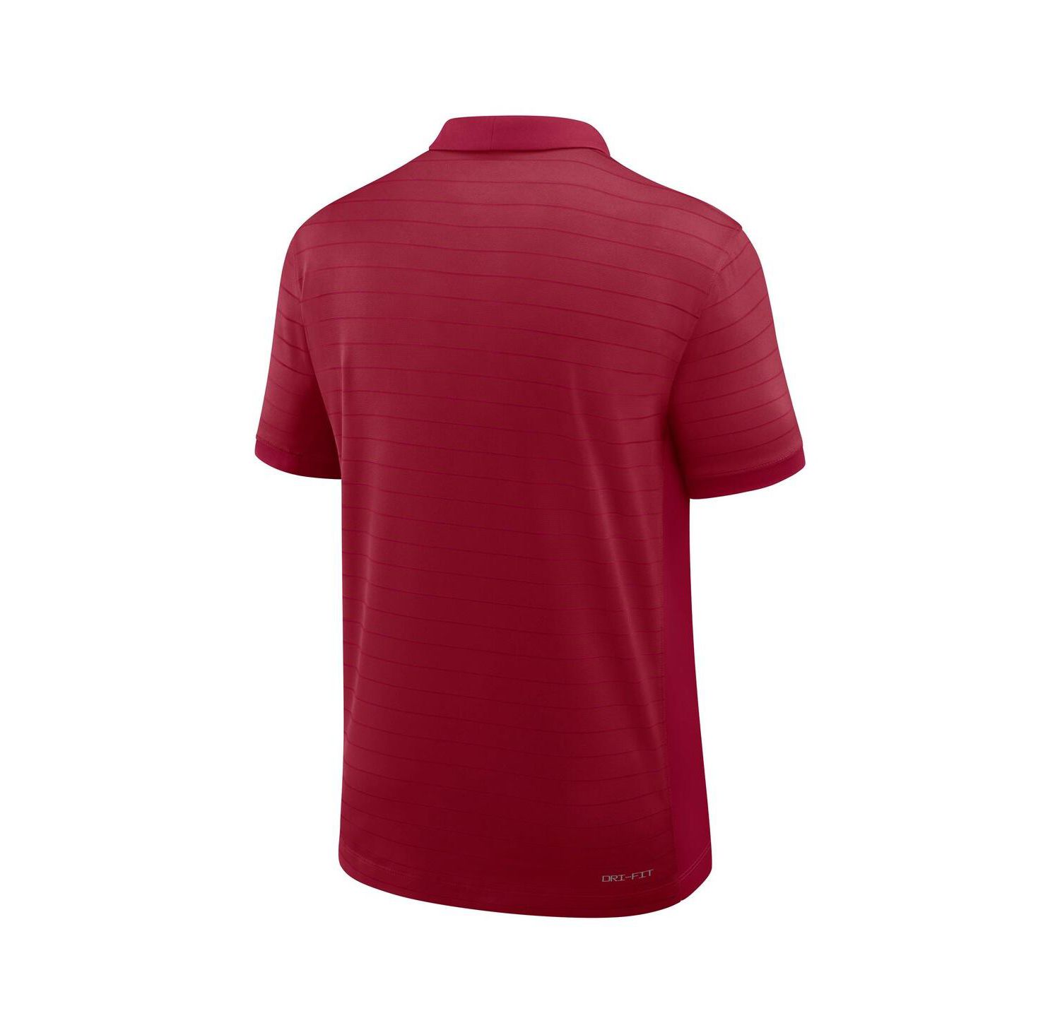 Men's Crimson Alabama Crimson Tide 2025 Early Season Coaches Sideline Victory Stripe Performance Polo Shirt