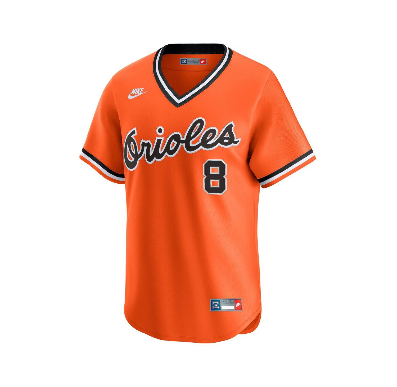 Men's Cal Ripken Sr. Orange Baltimore Orioles Throwback Cooperstown Collection Limited Jersey