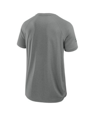 Men's Heather Gray Washington Capitals 2025 Stanley Cup Playoffs Authentic Pro Rink Performance T-Shirt