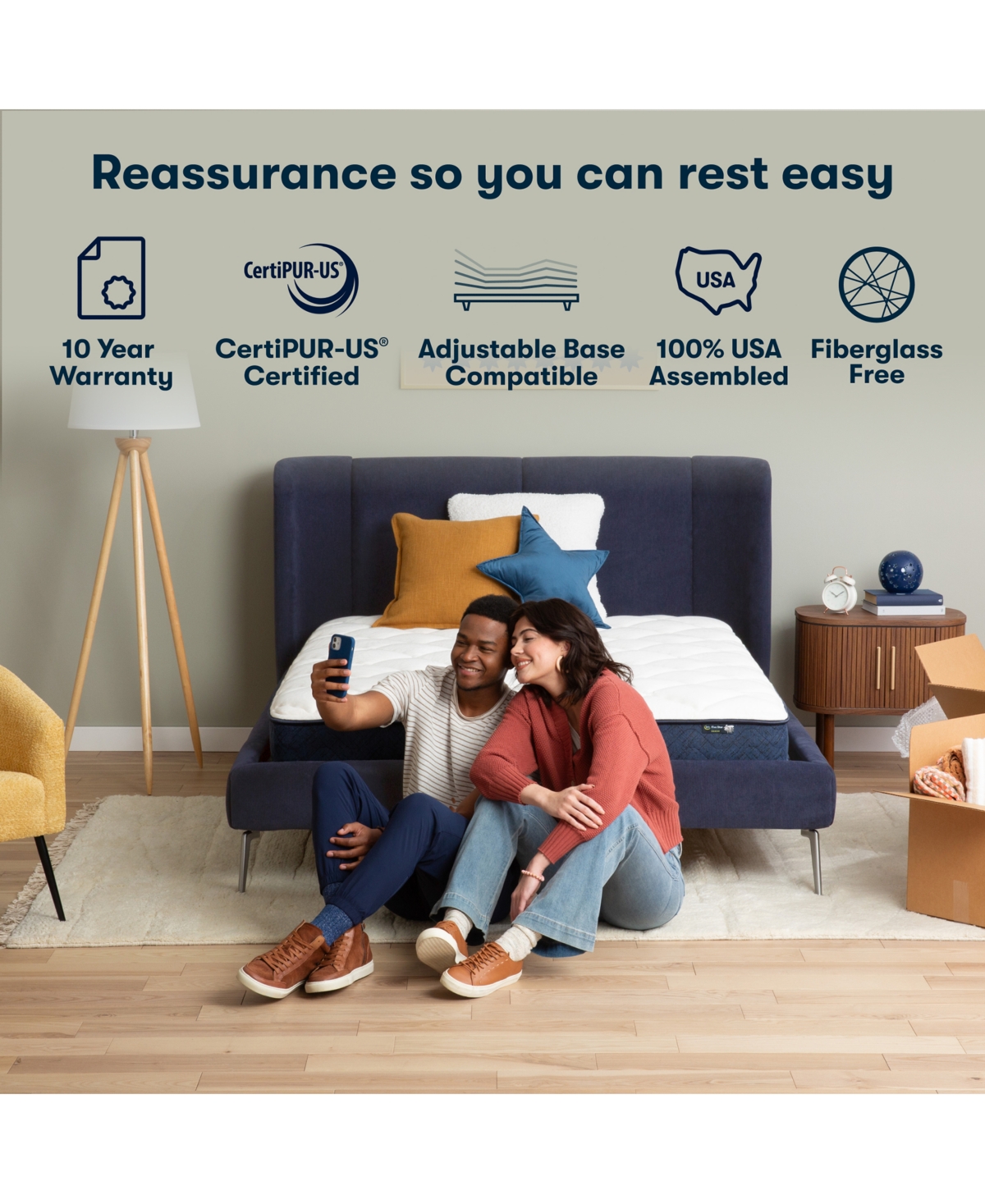 Serta Dream Haven 10" Plush Pillow Top Mattress in a Box