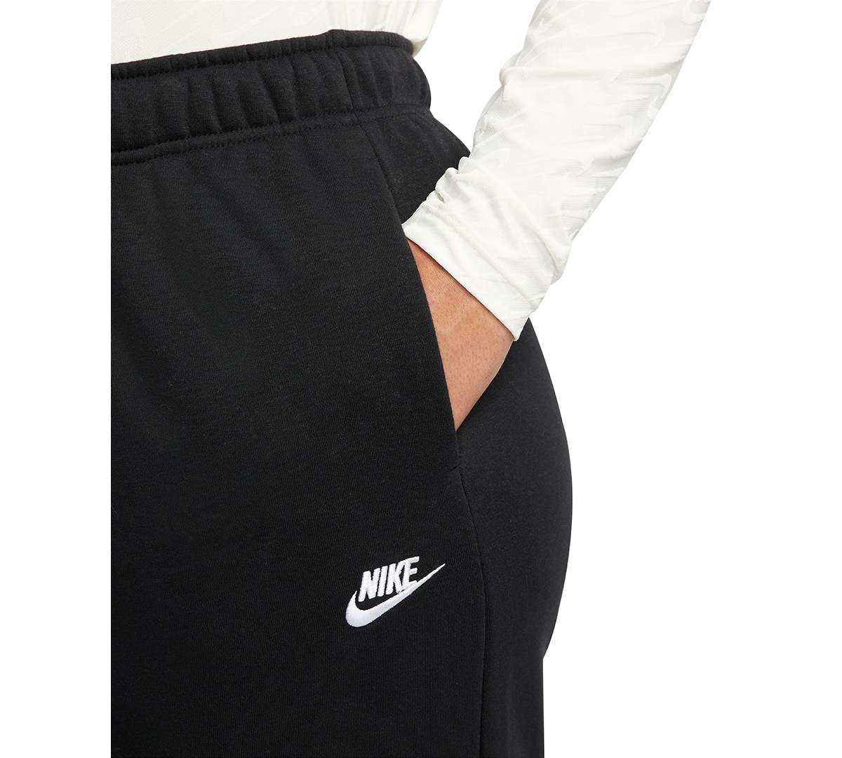 Nike Sportswear Club Plus Size Fleece Mid-rise Oversized Sweatpants