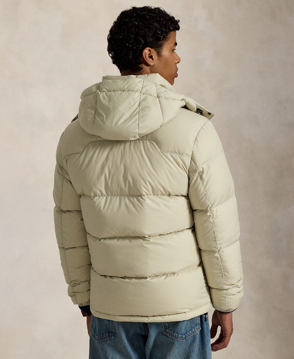 Polo Ralph Lauren Nylon Insulated Down Jacket In White