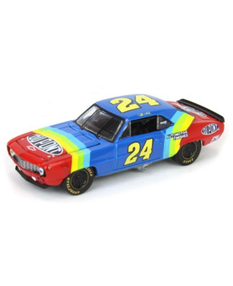 Детская игрушка Greenlight 1/64 Scale Jeff Gordon First Win Tribute 1969 Camaro Diecast Replica Vehicle