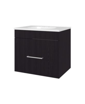 Story Floating Bathroom Vanity Set with Sink and Single Drawer