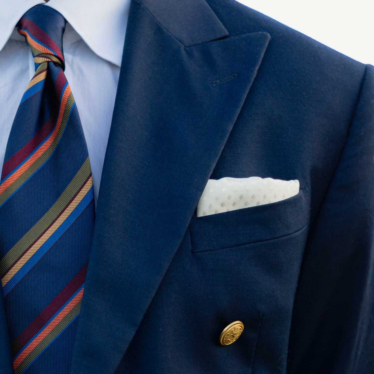 Men's Corelli - Silk Pocket Square for Men