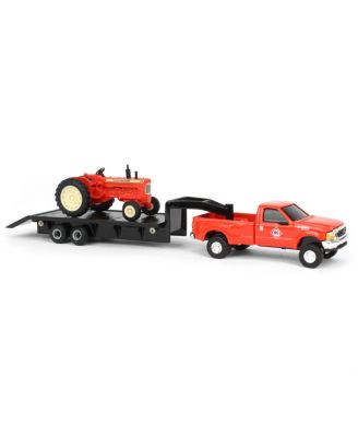 1/64 Allis Chalmers D19 w/ Ford F-350 & 5th Wheel Trailer