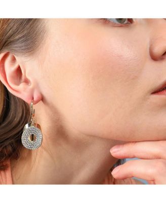 Women's Circular Drop Earrings