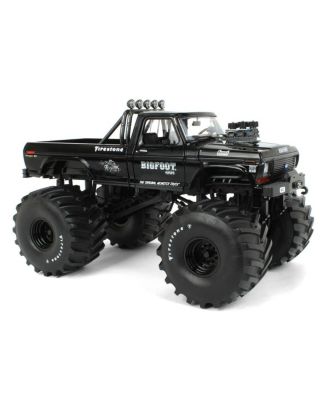 1/18 1974 Ford F-250 Ranger XLT Monster Truck, Bigfoot #1, Black Bandit, 66 inch Tires