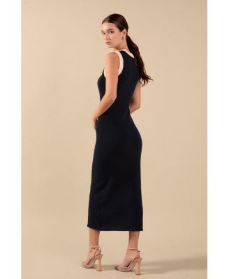 Women's Crochet Knit Maxi Dress