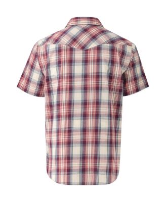 Big & Tall Western Short Sleeve Snap Up Shirt