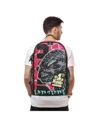 Large Graphic 17.5" Pink Backpack