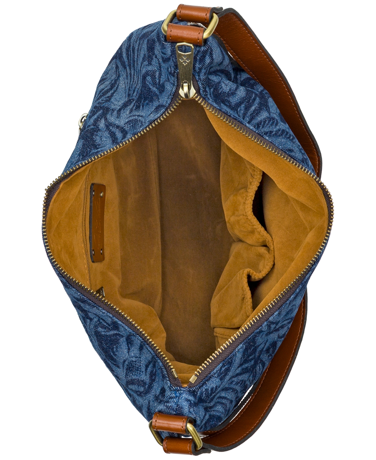 Patricia Nash Elia Small Denim Hobo Bag