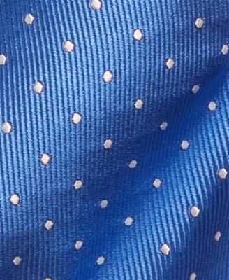 Men's Polka-Dot Silk Repp Tie