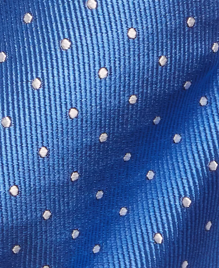 Men's Polka-Dot Silk Repp Tie - thumbnail 6