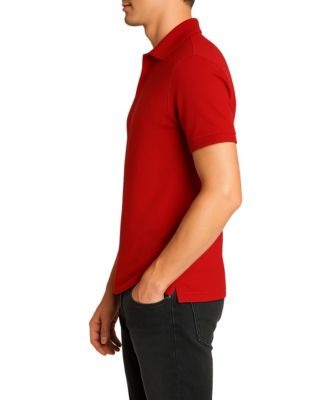 Men's Polo Avenue Short Sleeve Pique Polo Shirt