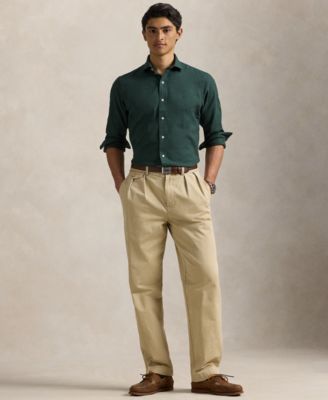 Men's Classic-Fit Performance Twill Shirt
